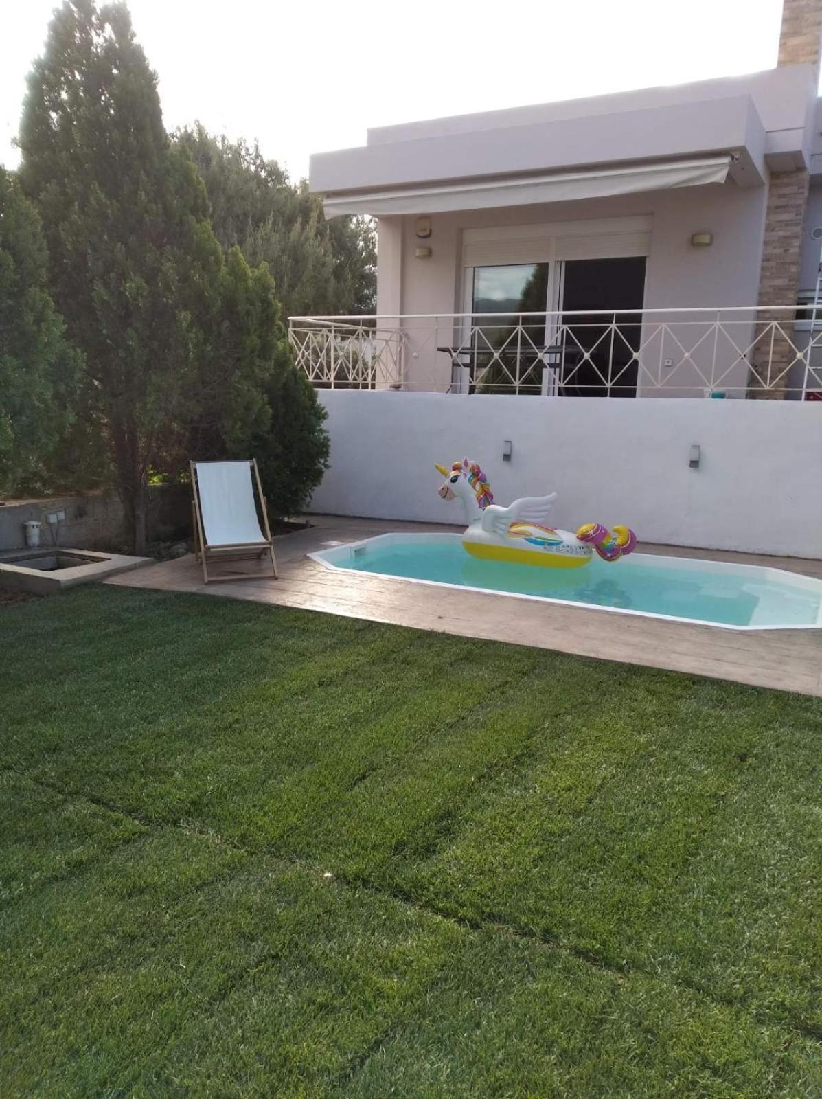 Cozy Villa Vita Lagonisi Kalivia Thorikou Exteriér fotografie